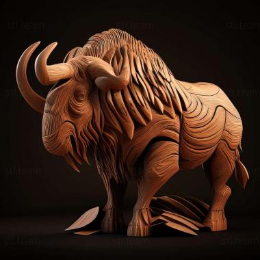 3D model Bujan Senan famous animal (STL)